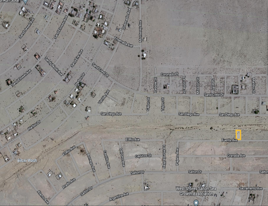 *NEW* RESIDENTIAL LOT LOCATED IN A QUIET AREA!! LOW MONTHLY PAYMENTS OF $140.00  930 Fuentes Ave., Salton City, CA 92275  APN: 016-021-007-000 - Get Land Today