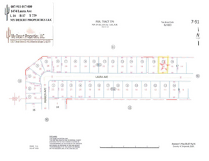 OFF-ROADING DELUXE!! RESIDENTIAL LOT LOCATED NEAR OCOTILLO WELLS!! LOW MONTHLY PAYMENTS OF $125.00 1474 Laura Ave., Salton City, CA 92275 APN: 007-911-017-000 - Get Land Today
