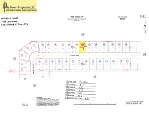 OFF-ROADING DELUXE!! RESIDENTIAL LOT LOCATED NEAR OCOTILLO WELLS!! LOW MONTHLY PAYMENTS OF $125.00 1488 Laura Ave., Salton City, CA 92275 APN: 007-911-012-000 - Get Land Today