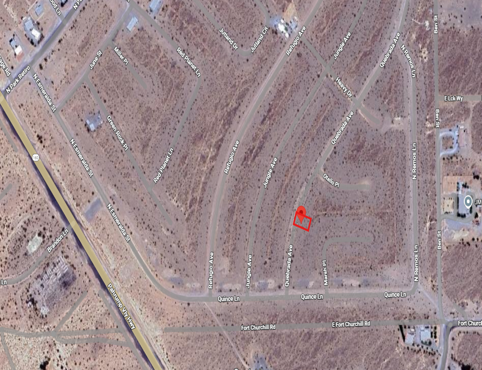 NYE COUNTY, NEVADA!! BEAUTIFUL SCENERY NEAR HWY 160!! LOW MONTHLY PAYMENTS OF $160.00  6071 Quebrada Ave., Pahrump, NV 89041 APN: 030-311-37 - Get Land Today