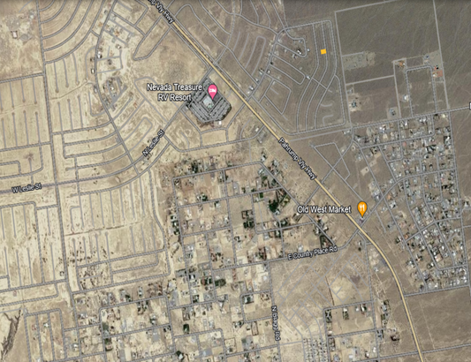 NYE COUNTY, NEVADA RESIDENTIAL LOT NEAR HWY 160!! LOW MONTHLY PAYMENTS OF $135.00 6360 Jungle Ave., Pahrump, NV 89041 APN: 030-303-02 - Get Land Today