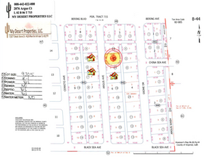 AMAZING RESIDENTIAL LOT WITH BEAUTIFUL SCENERY!! LOW MONTHLY PAYMENTS OF $200.00  2876 Argus Ave., Salton City, CA 92275 APN: 008-442-022-000 - Get Land Today