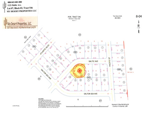AMAZING OVERSIZED RESIDENTIAL LOT WITH BEAUTIFUL SCENERY!! LOW MONTHLY PAYMENTS OF $200.00  1121 Baltic Ave., Salton City, CA 92274