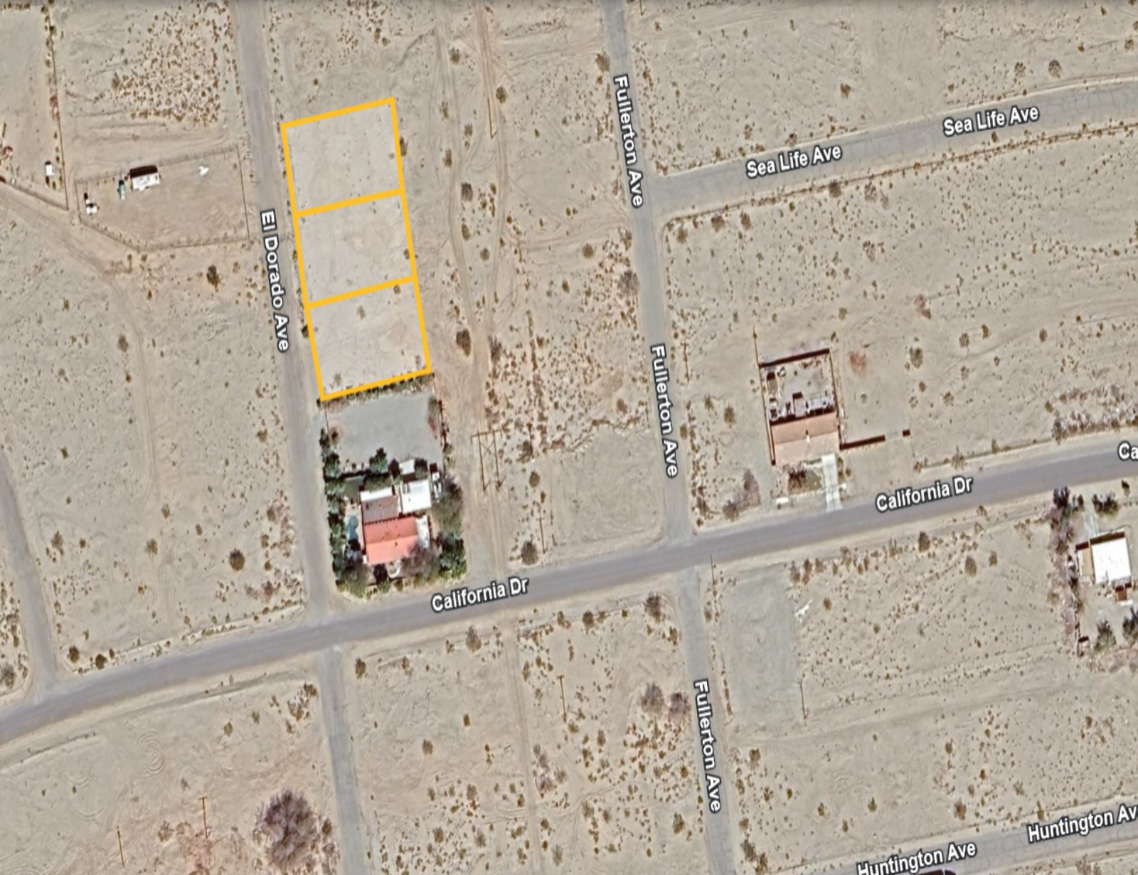 ASTONISHING 3 LOT COMBO IN A GREAT LOCATION NEAR HWY AND STORES!! LOW MONTHLY PAYMENTS OF $555.00  2398, 2394 & 2390 El Dorado Ave., Salton City, CA 92275 APN: 011-192-008-000, 011-192-009-000 & 011-192-010-000 - Get Land Today