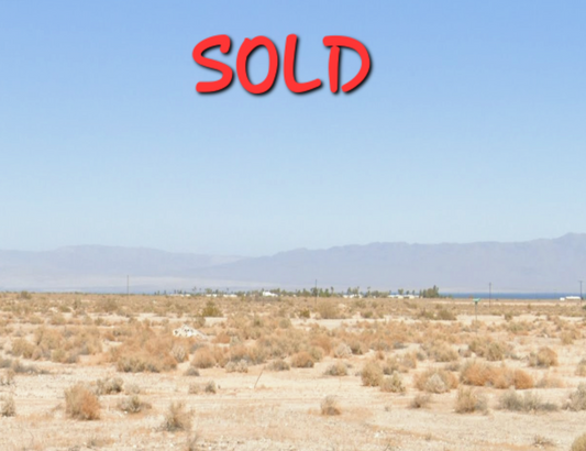 SOLD!! OVERSIZED RESIDENTIAL LOT IN A QUIET AREA IN SALTON CITY WITH A BEUTIFUL SCENERY!! LOW MONTHLY PAYMENTS OF $160.00  874 Hacienda Pk., Salton City, CA 92275 APN: 016-031-014-000