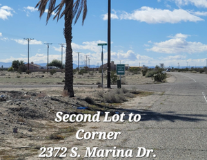 SOLD!! BEAUTIFUL RESIDENTIAL ON MAIN ROAD!! LOW MONTHLY PAYMENTS OF $225.00 2372 S. Marina Dr., Salton City, CA 92274 APN: 012-101-014-000