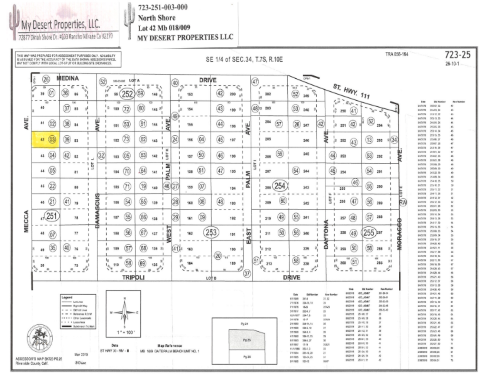 RIVERSIDE COUNTY!! AMAZING LOT IN A PRIVATE AREA IN NORTHSHORE!!  LOW MONTHLY PAYMENTS OF $325.00 Mecca Ave.  APN: 723-251-003 - Get Land Today