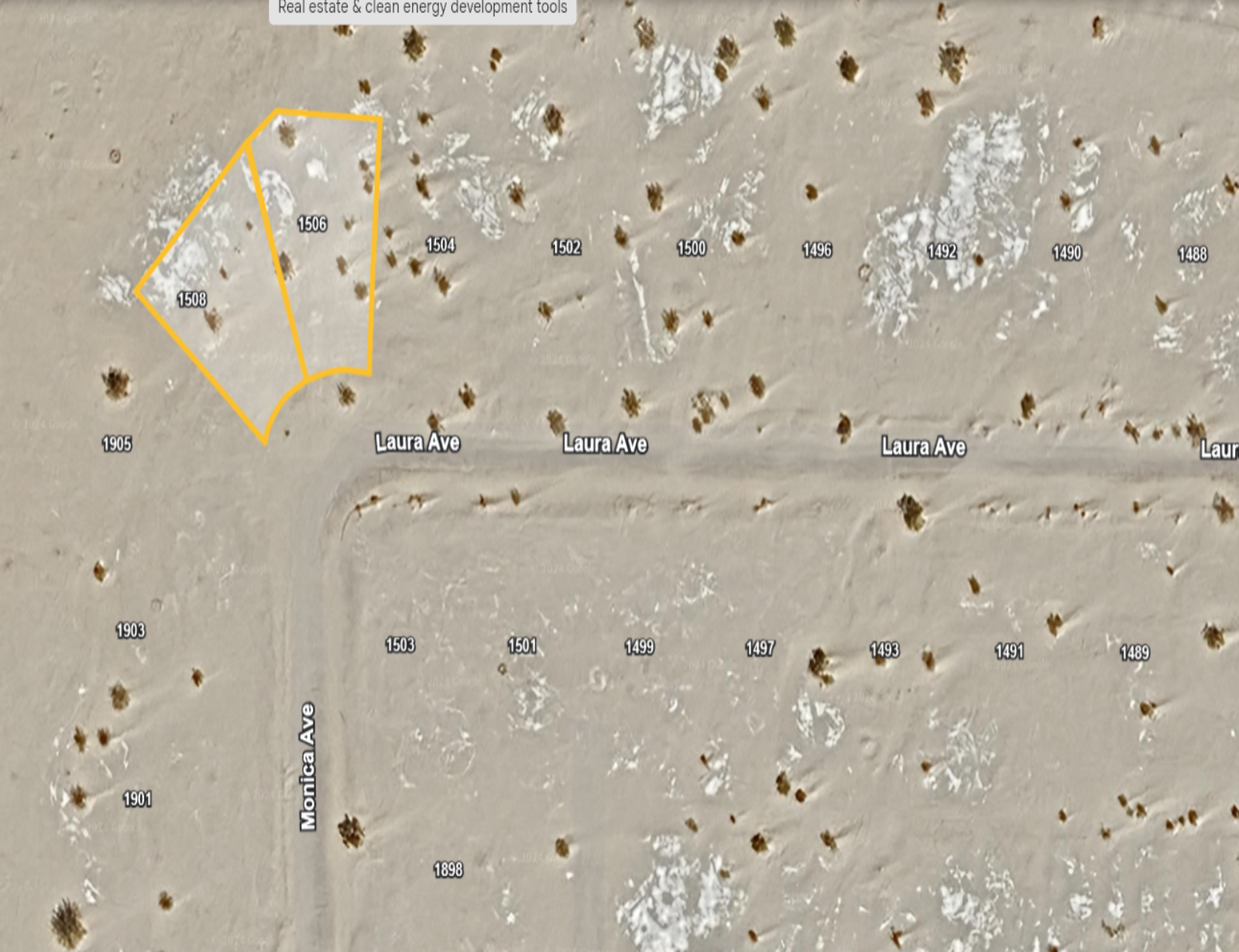 OFF-ROADING DELUXE!! DOUBLE LOT LOCATED NEAR OCOTILLO WELLS!! LOW MONTHLY PAYMENTS OF $350.00 1508 Monica Ave. & 1506 Laura Ave., Salton City, CA 92275 APN: 007-911-005-000 & 007-911-004-000