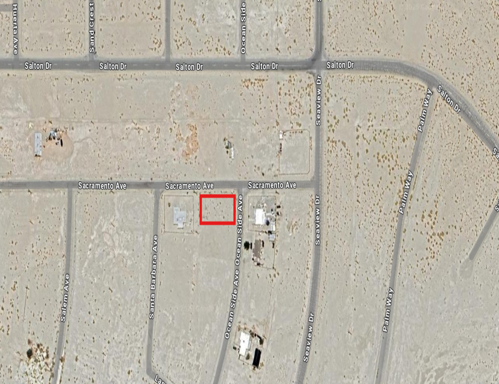 GREAT RESIDENTIAL LOT LOCATED IN A QUIET AREA!! LOW MONTHLY PAYMENTS OF $500.00  2205 Oceanside Ave., Salton City, CA 92275 APN: 016-122-002-000