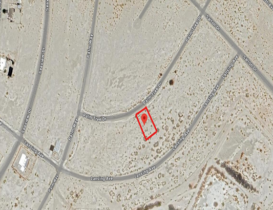 BEAUTIFUL RESIDENTIAL LOT IN A VERY QUIET AREA IN SALTON CITY!! LOW MONTHLY PAYMENTS OF $175.00  2180 Palm Tree Ave., Salton City, CA 92275 APN: 016-173-006-000
