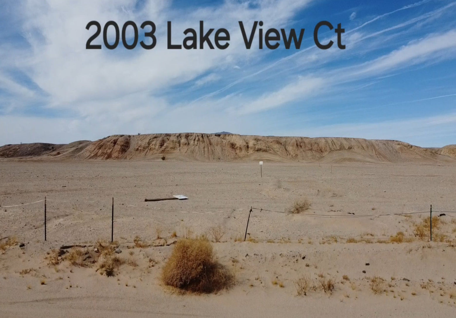 RESIDENTIAL LOT WITH BEAUTIFUL SCENERY, PERFECT LOCATION!! LOW MONTHLY PAYMENTS OF $300.00  2003 Lake View Ct., Salton City, CA 92275 APN: 007-311-006-000