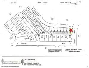 KERN COUNTY!! BEAUTIFUL RESIDENTIAL CORNER LOT ON MAIN STREET!! LOW MONTHLY PAYMENTS OF $250.00   Stonecrop St. and Poppy Blvd., California City, California APN: 213-453-18-00-7 - Get Land Today