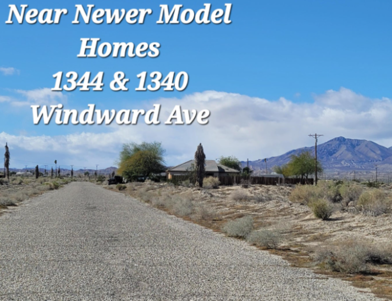 BEAUTIFUL RESIDENTIAL COMBO LOTS!! LOW MONTHLY PAYMENTS OF $330.00 1340 & 1344 Windward Ave., Salton City, CA 92275 APN: 001-710-020-000 & 001-710-021-000 - Get Land Today