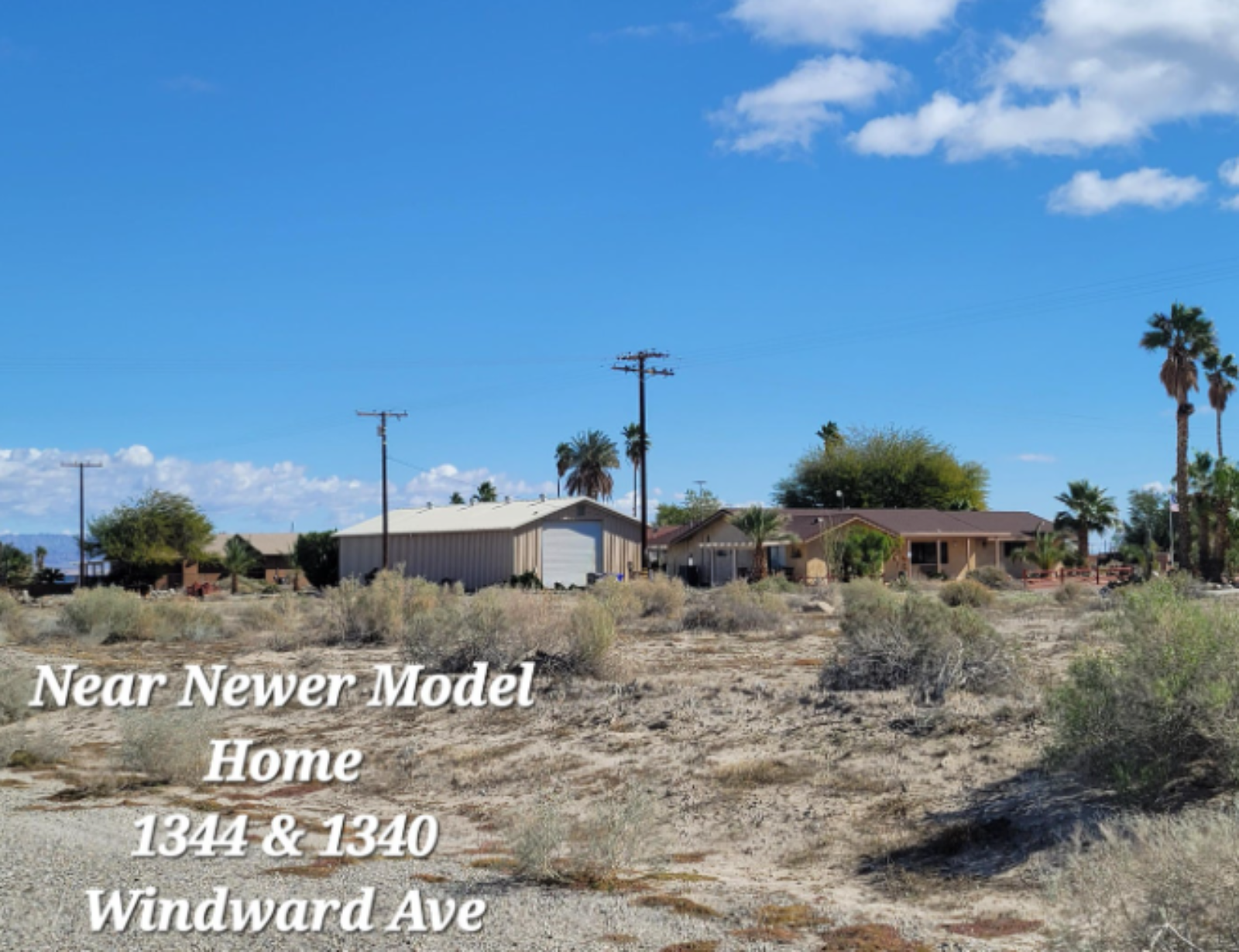 BEAUTIFUL RESIDENTIAL COMBO LOTS!! LOW MONTHLY PAYMENTS OF $330.00 1340 & 1344 Windward Ave., Salton City, CA 92275 APN: 001-710-020-000 & 001-710-021-000 - Get Land Today