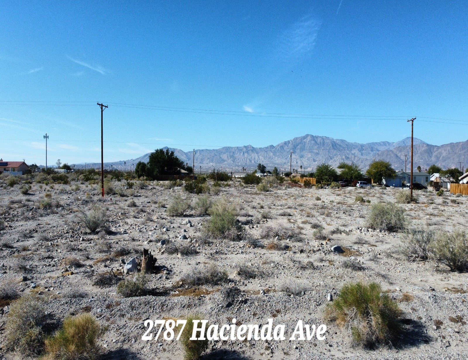 RESIDENTIAL LOT IN  VISTA DEL MAR CLOSE TO HIGHWAY 86!! LOW MONTHLY PAYMENTS OF $300.00  2787 Hacienda Ave., Salton City, CA 92275 APN: 007-613-016-000