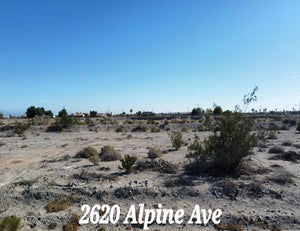 GREAT LOT WITH DELIGHTFUL SCENERY IN A QUIET AREA IN SALTON CITY!! LOW MONTHLY PAYMENTS OF $175.00 2620 Alpine Ave., Salton City, CA 92275 APN: 009-085-008-000 - Get Land Today