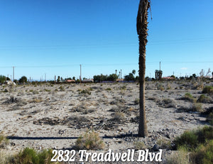 MAIN ROAD RESIDENTIAL LOT LOCATED NEAR THE FIRE STATION!! LOW MONTHLY PAYMENTS OF $275.00  2832 Treadwell Blvd., Salton City, CA 92275 APN: 007-510-009-000
