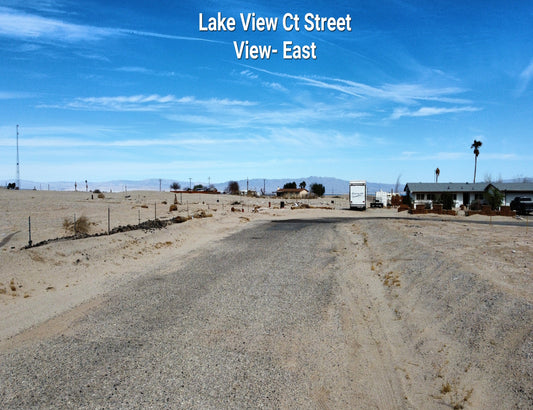 SOLD!! RESIDENTIAL LOT WITH BEAUTIFUL SCENERY, PERFECT LOCATION!! LOW MONTHLY PAYMENTS OF $300.00  2003 Lake View Ct., Salton City, CA 92275 APN: 007-311-006-000
