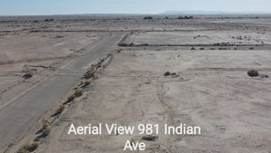 CORNER RESIDENTIAL LOT IN A VERY PRIVATE AREA IN SALTON CITY!! LOW MONTHLY PAYMENTS OF $185.00  981 Indian Ave., Salton City, CA 92275  APN: 017-103-007-000