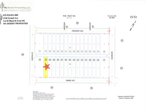 COMMERCIAL LOT NEAR HIGHWAY 86!! LOW MONTHLY PAYMENTS OF $325.00   1146 Grand Ave., Salton City, CA 92275 APN: 015-510-031-000