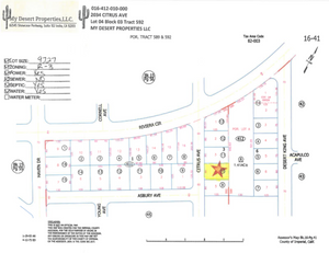 RESIDENTIAL LOT NEAR COMMERCIAL AREA AND HIGHWAY 86!! LOW MONTHLY PAYMENTS OF $235.00   2034 Citrus Ave., Salton City, CA 92275 APN: 016-412-010-000