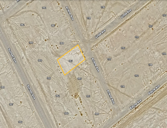 RESIDENTIAL LOT ON THE WESTSIDE OF THE HIGHWAY!! LOW MONTHLY PAYMENTS OF $200.00  1857 Arlene Ave., Salton City, CA 92275 APN: 017-752-004-000