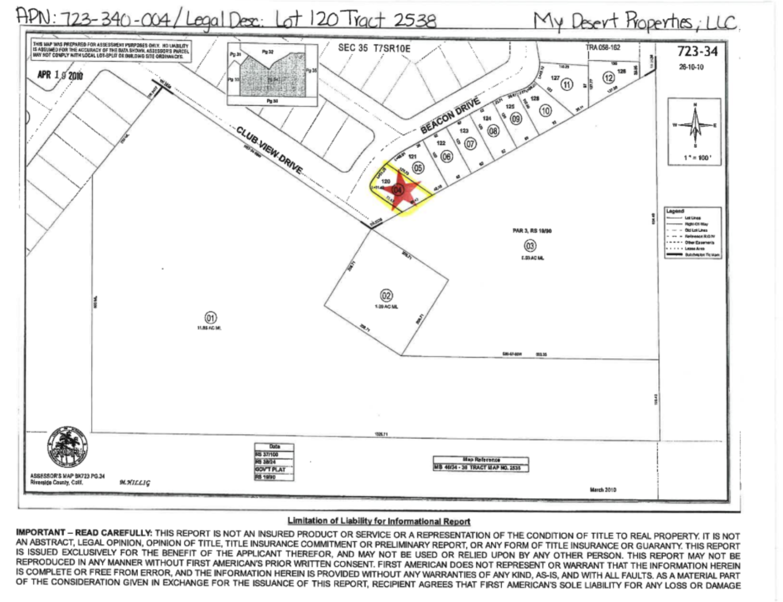 RIVERSIDE COUNTY!! RESIDENTIAL LOT IN A DESIRED AREA IN NORTHSHORE!!  LOW MONTHLY PAYMENTS OF $425.00   Beacon Dr.  APN: 723-340-004