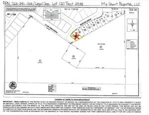 RIVERSIDE COUNTY!! RESIDENTIAL LOT IN A DESIRED AREA IN NORTHSHORE!!  LOW MONTHLY PAYMENTS OF $425.00   Beacon Dr.  APN: 723-340-004