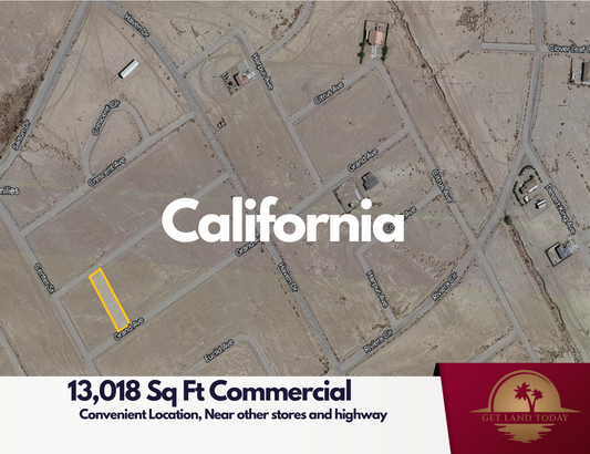 Exceptional Commercial Lot in Salton City, CA! Own it for just $250/month. Conveniently located near Highway 86 and other stores - 1146 Grand Ave, APN: 015-510-031-000 - Get Land Today