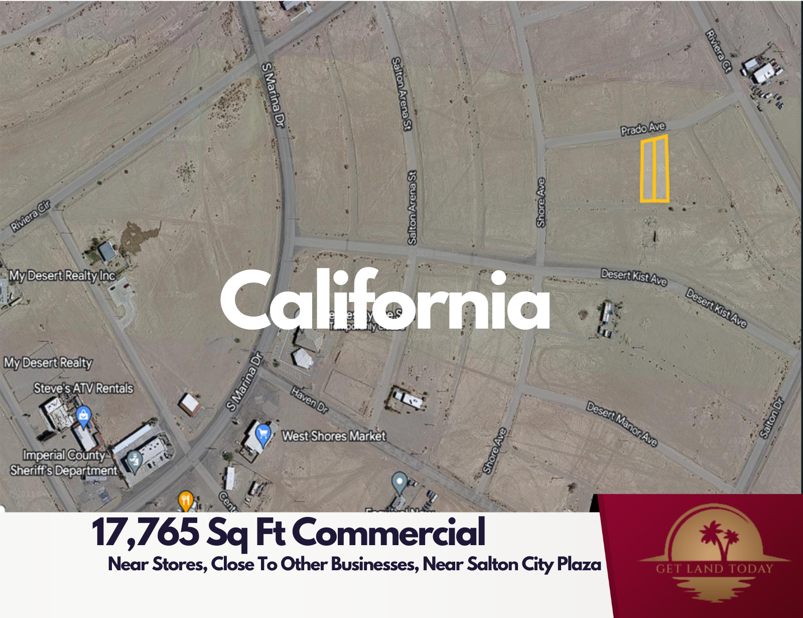 Double the Commercial Potential - Prime Location Near Stores with Low Monthly Payments! APN: 015-282-007-000 & 015-282-008-000 - Get Land Today