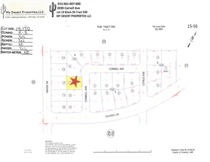 RESIDENTIAL LOT LOCATED NEAR THE COMMERCIAL AREA!! LOW MONTHLY PAYMENTS OF $275.00  2039 Cornell Ave., Salton City, CA 92275  APN: 015-561-007-000 - Get Land Today
