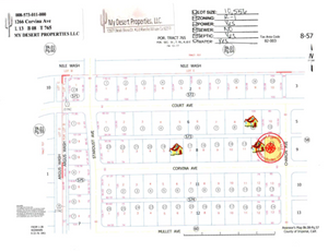 PRE-SALE STARTS 10/20/25!! EXCLUSIVE RESIDENTIAL LOT LOCATED IN VISTA DEL MAR NEAR NEWER HOMES!! LOW MONTHLY PAYMENTS OF  $ 300.00  1266 Corvina Ave., Salton City, CA 92274 APN: 008-573-011-000 - Get Land Today