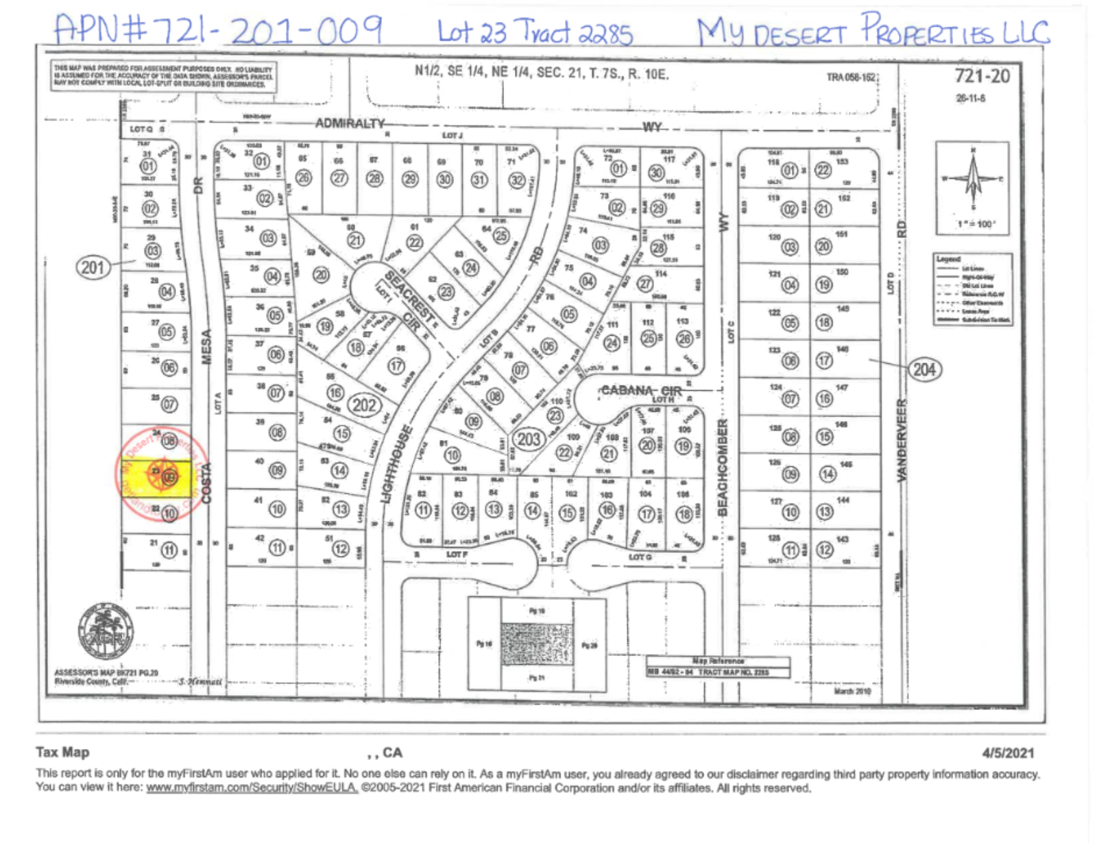 RIVERSIDE COUNTY!! RESIDENTIAL LOT IN A DESIRED AREA IN NORTHSHORE!!  LOW MONTHLY PAYMENTS OF $425.00   Costa Mesa Dr. Ave.  APN: 721-201-009