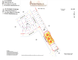 ASTONISHING 3 LOT COMBO IN A GREAT LOCATION NEAR HWY AND STORES!! LOW MONTHLY PAYMENTS OF $555.00  2398, 2394 & 2390 El Dorado Ave., Salton City, CA 92275 APN: 011-192-008-000, 011-192-009-000 & 011-192-010-000 - Get Land Today