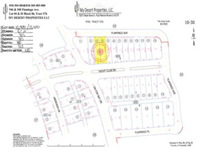 SIDE BY SIDE COMBO LOTS NEAR SALTON SEA LAKE!! LOW MONTHLY PAYMENTS OF $500.00  948 & 946 Flamingo Ave., Salton City, CA 92275 APN: 010-304-003-000 & 010-304-004-000