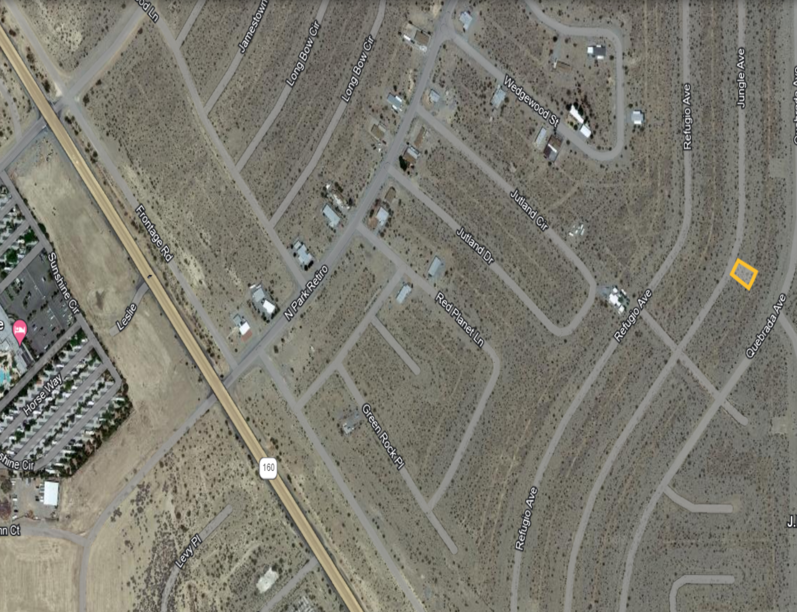 *NEW* NYE COUNTY, NEVADA RESIDENTIAL LOT NEAR HWY 160!! LOW MONTHLY PAYMENTS OF $135.00 6291 Jungle Ave., Pahrump, NV 89041 APN: 030-302-21 - Get Land Today