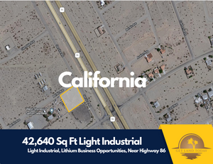 *NEW* LITHIUM VALLEY LOT!!  1319 Bel Air Ave., Salton City, CA 92275 APN: 014-033-006-000 - Get Land Today