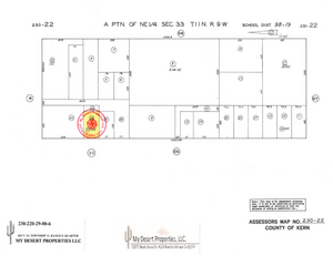 *NEW* KERN COUNTY!! AGRICULTURE LOT LOCATED NEAR HWY 58 AND CLAYMINE RD!! LOW MONTHLY PAYMENTS OF $500.00   Near Lorraine Ave., California City, California APN: 230-220-29-00-6 - Get Land Today