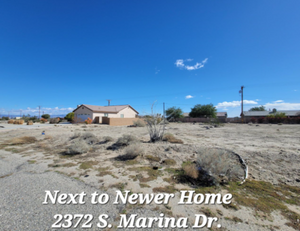 SOLD!! BEAUTIFUL RESIDENTIAL ON MAIN ROAD!! LOW MONTHLY PAYMENTS OF $225.00 2372 S. Marina Dr., Salton City, CA 92274 APN: 012-101-014-000