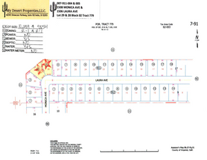 OFF-ROADING DELUXE!! DOUBLE LOT LOCATED NEAR OCOTILLO WELLS!! LOW MONTHLY PAYMENTS OF $350.00 1508 Monica Ave. & 1506 Laura Ave., Salton City, CA 92275 APN: 007-911-005-000 & 007-911-004-000