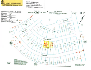 BEAUTIFUL RESIDENTIAL LOT IN A VERY QUIET AREA IN SALTON CITY!! LOW MONTHLY PAYMENTS OF $350.00  2180 & 2182 Palm Tree Ave., Salton City, CA 92275 APN: 016-173-006-000 & 016-173-007-000 - Get Land Today