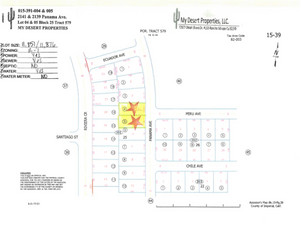 OVERSIZED COMBO LOCATED IN A VERY QUIET AREA IN SALTON CITY!! LOW MONTHLY PAYMENTS OF $400.00  2141 & 2139 Panama Ave., Salton City, CA 92275 APN: 015-391-004-000 & 015-391-005-000 - Get Land Today