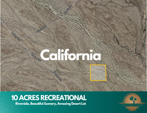 Serene 10-Acre Recreational Land Near Chuckwalla Mountains for Only $175/month: Own Your Dream Property Now! APN 860-180-045-000 - Get Land Today