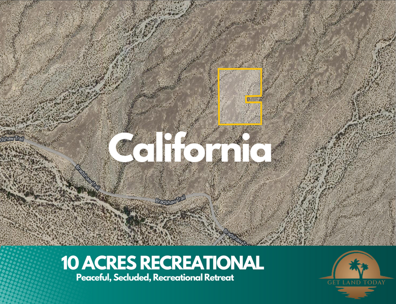 Spectacular 10-Acre Recreational Land Near Chuckwalla Mountains! Riverside, California, APN: 859-330-048 - Get Land Today