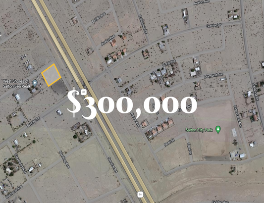 *NEW* LITHIUM VALLEY LOT!!  1319 Bel Air Ave., Salton City, CA 92275 APN: 014-033-006-000 - Get Land Today