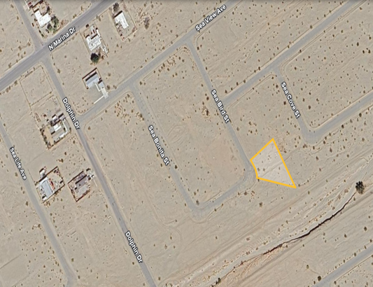 NEW!! GREAT OVERSIZED RESIDENTIAL LOT NEAR MAIN STREET!! LOW MONTHLY PAYMENTS OF $160.00  2512 Sea Nymph Ave., Salton City, CA 92275 APN: 009-333-004-000