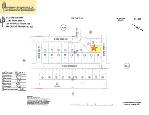 PERFECT RESIDENTIAL LOT LOCATED NEAR COMMERCIAL AREA!! LOW MONTHLY PAYMENTS OF  $ 225.00  1182 Shore E St., Salton City, CA 92274 APN: 011-481-009-000 - Get Land Today