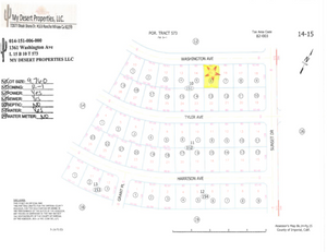 AMAZING RESIDENTIAL LOT ON THE WEST SIDE OF THE HIGHWAY!! LOW MONTHLY PAYMENTS OF $325.00  1361 Washington Ave., Salton City, CA 92275  APN: 014-151-006-000 - Get Land Today