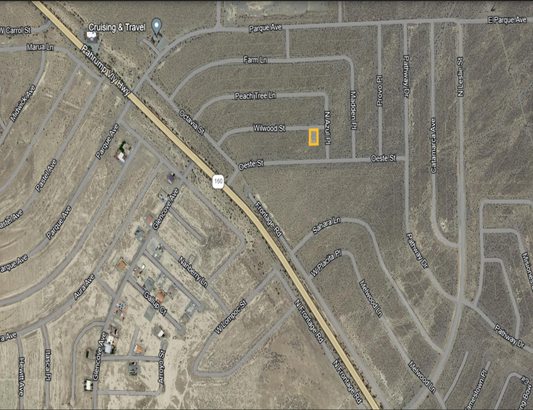 *NEW* NYE COUNTY, NEVADA RESIDENTIAL LOT NEAR HWY 160!! LOW MONTHLY PAYMENTS OF $110.00 321 Wilwood St., Pahrump, NV 89041 APN: 030-073-02 - Get Land Today