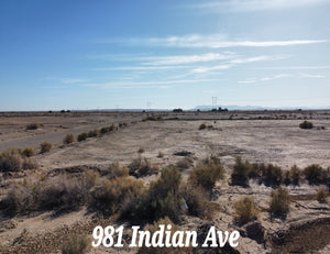 CORNER RESIDENTIAL LOT IN A VERY PRIVATE AREA IN SALTON CITY!! LOW MONTHLY PAYMENTS OF $150.00  981 Indian Ave., Salton City, CA 92275  APN: 017-103-007-000 - Get Land Today